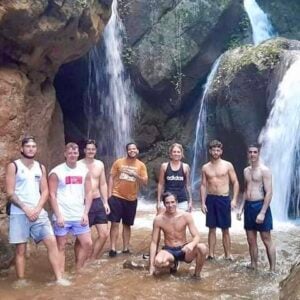 Waterfall trip @ Sitjemam Muay Thai Camp, Pai, Northern Thailand.