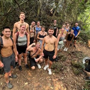 Group pic during hike through Cat Ba National Park, Halong Hideaway