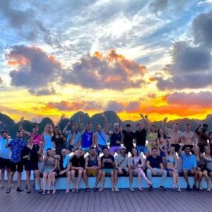 Group pic, Halong Hideaway