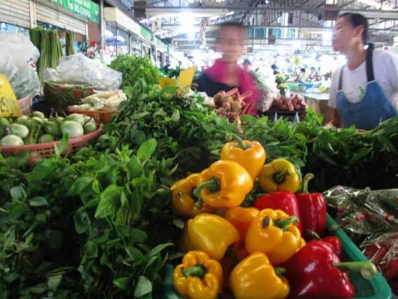 Thai Market in San Sai, Chiang Mai