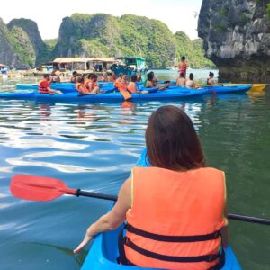 Kayaking Halong Bay