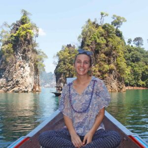 Kristen Toman at Khao Sok National Park, Thailand