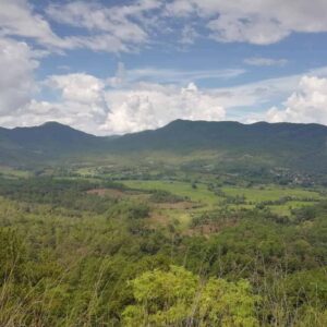 Views of the mountain scenery whilst hiking in Doi Inthanon National Park.