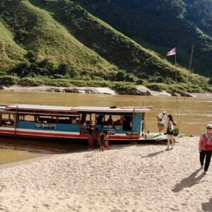 Slow Boat Nagi of Mekong Cruise, Thailand to Laos