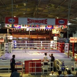 Thepprasit Stadium you have to walk through this to access Honour Muay Thai Camp.