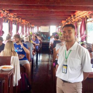 Tour guide of the Nagi of Mekong River Cruise